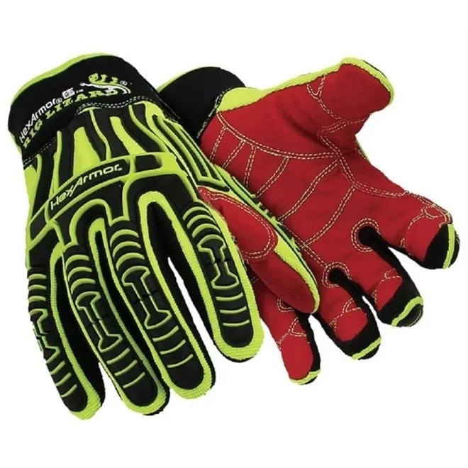 Luva HexArmor Rig Lizard 2021 Contra Impacto e Esmagamentos das Mãos CA 42913