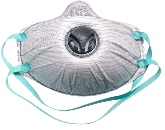 Máscara BLS ZERO 30C PFF3 Carvão Ativo Com Válvula Alta Proteção e Vedação 2 Camadas CA 42959