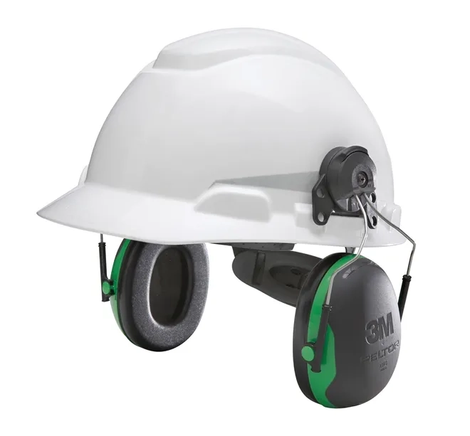 Capacete 3M H700 Ajuste Fácil Acoplado com Abafador Peltor X1P3E Haste Metálica