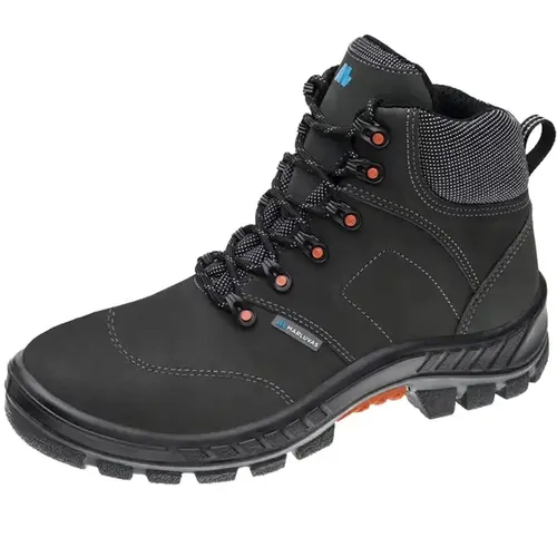 Bota de Segurança em Couro Nobuck Marluvas 75BPR26-CLI-CNG-BP Bico de Pvc Grafite CA 39251