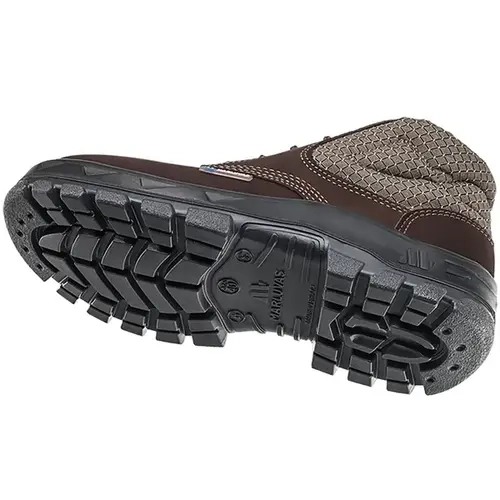 Bota de Segurança em Couro Nobuck Marluvas 50B26-CB-C-PAD Com Bico Composite CA 42392