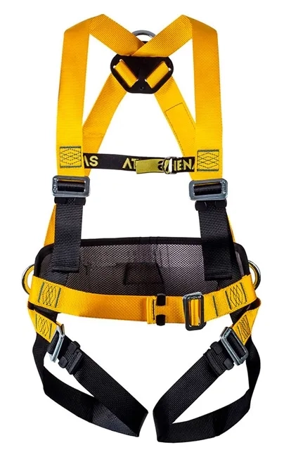 Cinto Tipo Paraquedista Abdominal Athenas AT 7015 A3A Com 2 Pontos de Conexão CA 36376