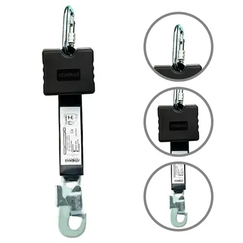 Trava Quedas Retratil 2,5 M Fita Abs Athenas AT 7071 RT