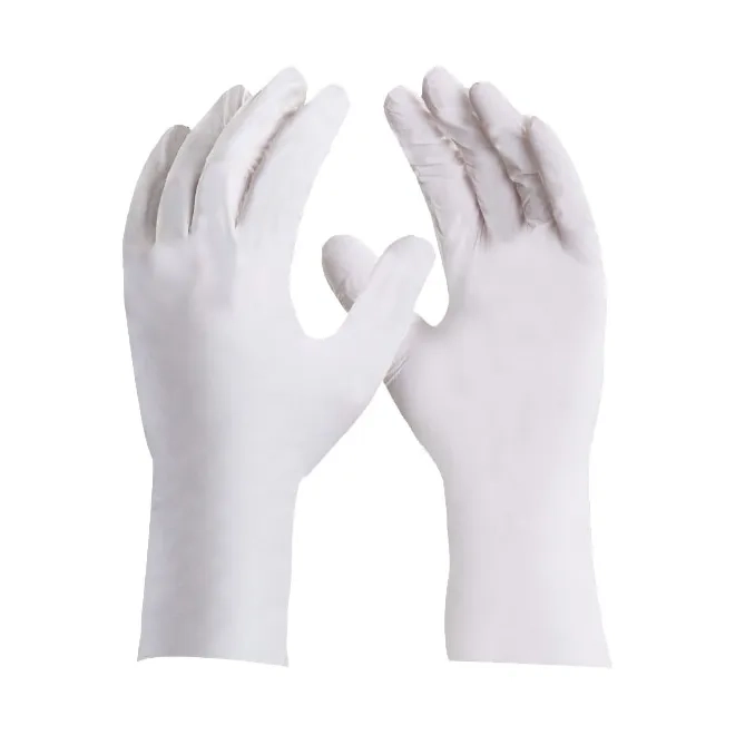 Luva Nitrílica Sensiflex Premium Branca Punho Alongado DA-90112B Ca 41690 Caixa com 10