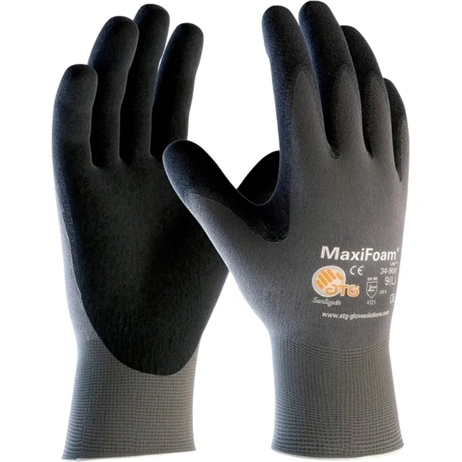 Luva Atg Maxiflex Foam Código 82500 CA 50999 Caixa Com 12 Pares