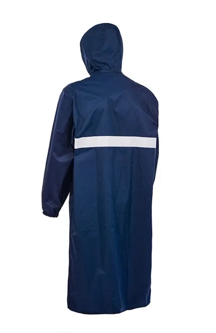 Capa de Chuva Vértice Linha Premium Azul Marinho em Nylon Fechamento Duplo CA 28728