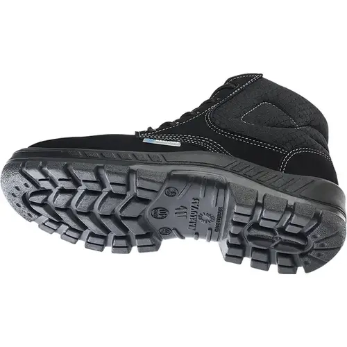 Bota em Couro Nobuck Marluvas 50B26-CB-BP Preta Leve e Confortável Com Bico PVC CA 45611