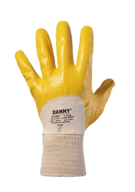 Luva de Segurança Danny NovaDex Alta Resistencia Química e Mecânica DA-SN885 - Caixa Com 12 Pares