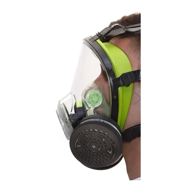 Respirador Bls 5700 Facial Inteira Em Silicone Com  Filtro Incluso CA 35554