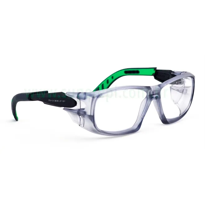 Óculos Univet 5X9 P Lentes de Grau Inclusa, Instalada e Certificada Pela Univet CA 38095