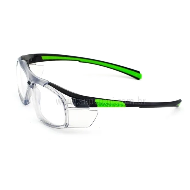 Óculos Univet 555 Design Arrojado Com Lentes de Grau Inclusa, Instalada e Certificada Pela Univet CA 39904