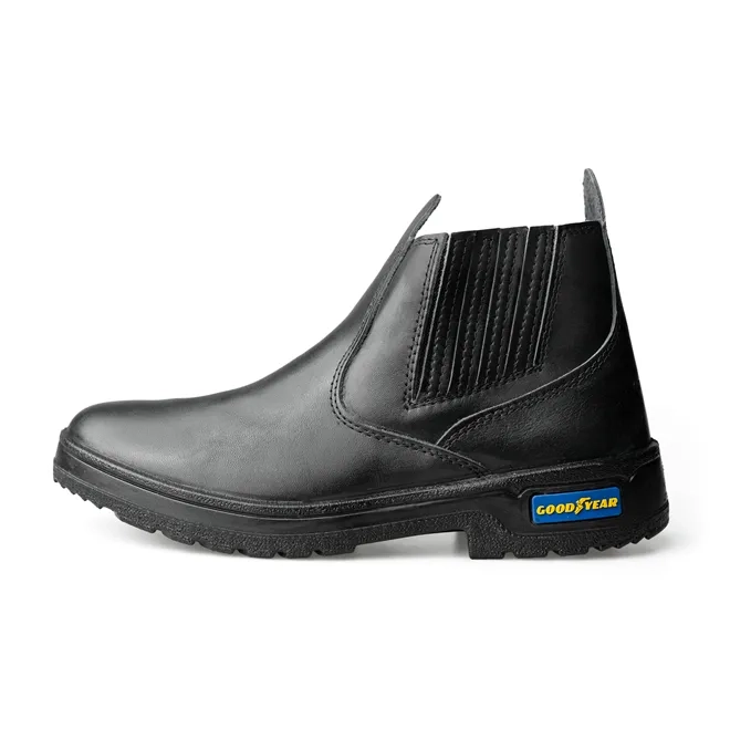 Botina Agrícola Goodyear Footwear Agro Premium Cor Preta Solado Reforçado CA 39803