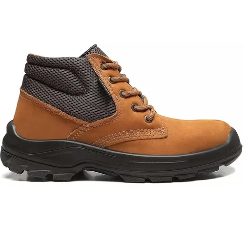 Bota de Segurança em Couro Nobuck Bracol DUBAI BAE 4031BAEN4400LL Castor Bico PVC CA 40872