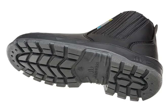 Bota de Segurança Antiestática Marluvas 70B19-GI-C-PAD Em Microfibra e Bico de Composite CA 42585