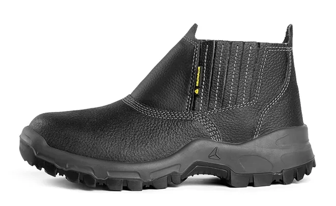 Bota de Segurança Delta Plus SAMPA OB SRA Com Bico de Pvc Modelo Leve e Muito Conforto CA 45258
