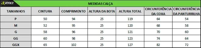 Calça de Chuva Amarela Vértice Impermeável em Nylon Qualidade Superior e Resistente CA 28740