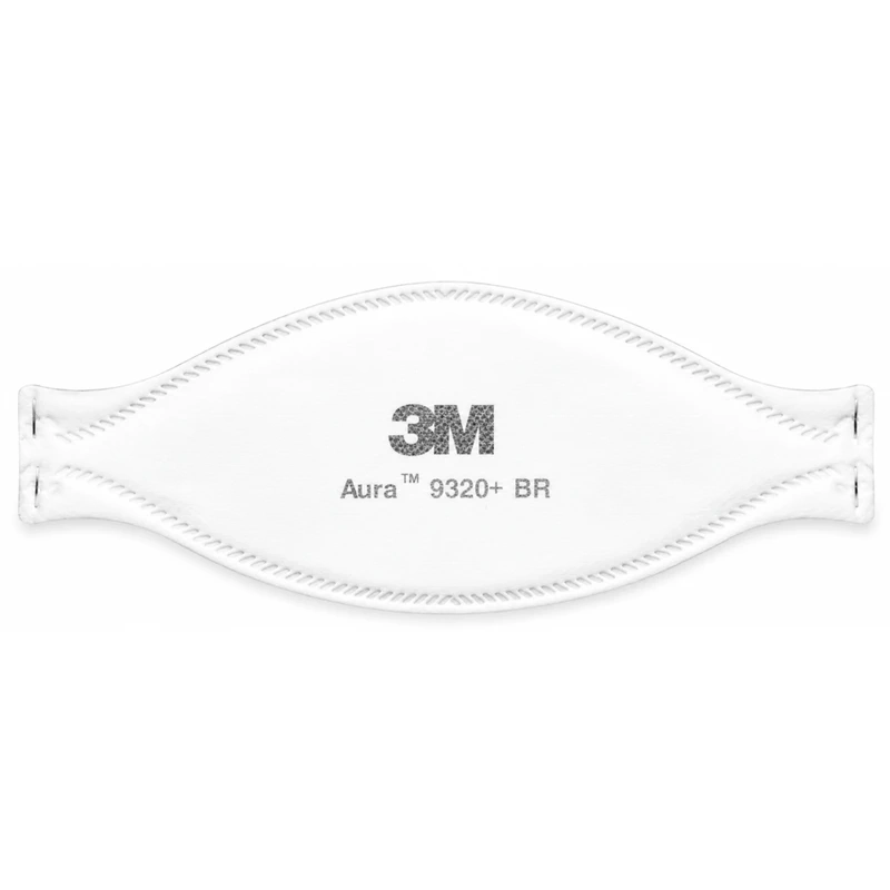 Máscara de Segurança 3M™ Aura™ 9320+BR Sem Válvula Caixa Com 10 Unidades