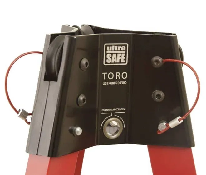 Tripé Ultra Safe Toro Para Espaço Confinado USTP0070033 Leve em Alumínio 5 Posições de Regulagem
