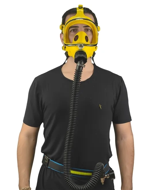 Máscara Respiratória de Ar Mandado Conjunto Air Safety Arcopan 512575 CA 8052