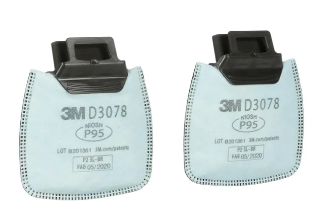 Filtro 3m Secure Click D3078 P2 Com Carvão Ativado VO + GA e Ozônio PAR