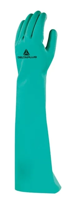 Luva Nitrílica Nitrex VE846 Delta Plus 46CM sem Forro Excelente Resistência CA 36469