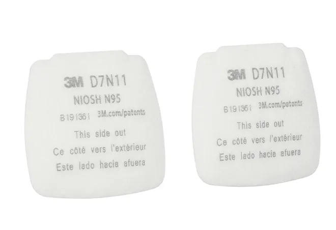 Filtro para Particulados 3M™ Secure Click D7N11 P2 N95 Vendido por Par