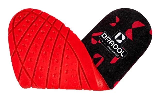 Palmilha Walk Soft Bracol  de Conforto Anatômica em Poliuretano com Ótima Absorção de Umidade  e Resistência ao Rasgo