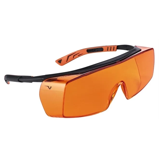 Óculos de Sobrepor Univet 5X7 UV525 Laranja CA 37013