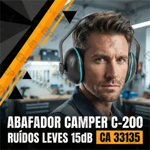 Abafador de Ruído 18db Camper C-200 CA 33135