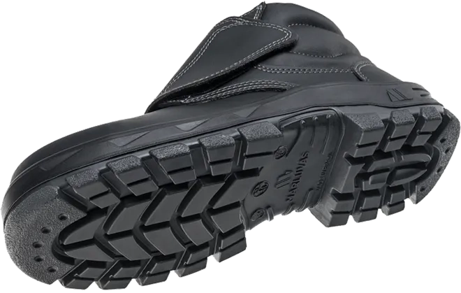 Bota de Segurança Marluvas 70B22-VEL-C-PAD NR10 Eletricista em Microfibra Bico Composite com Fechamento em Velcro CA 34561