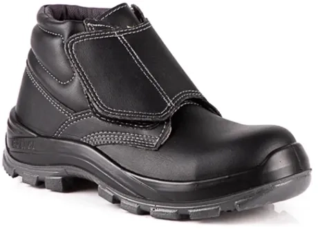 Bota de Segurança Bracol 4031BVLM1602EL NR10 Eletricista em Microfibra Bico Composite com Fechamento em Velcro e Palmilha Antiperfuro CA 39040