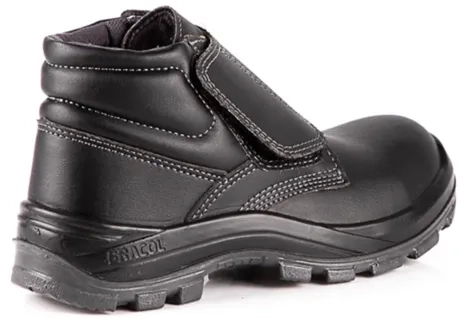 Bota de Segurança Bracol 4031BVLM1602EL NR10 Eletricista em Microfibra Bico Composite com Fechamento em Velcro e Palmilha Antiperfuro CA 39040