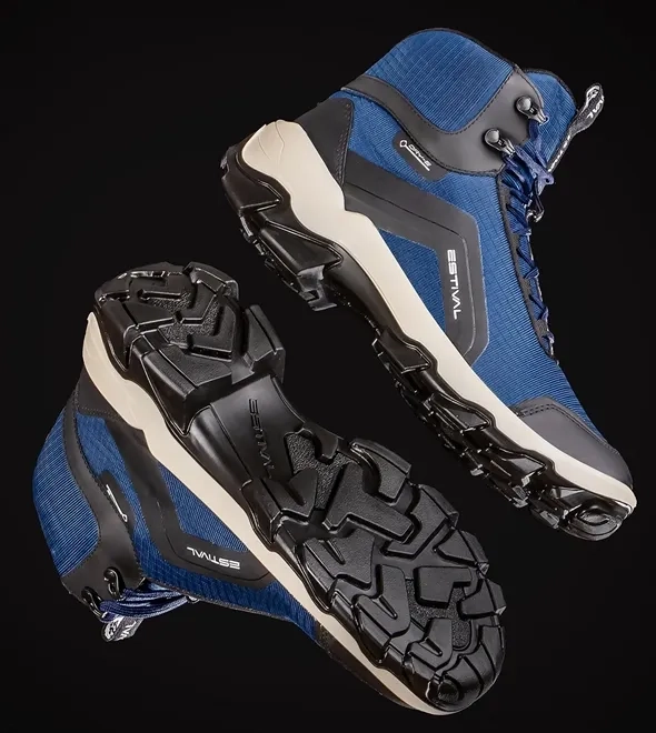 Bota de Segurança Estival Focus Blue HB50003S1 Linha Hybrid Com Bico Composite CA 47901