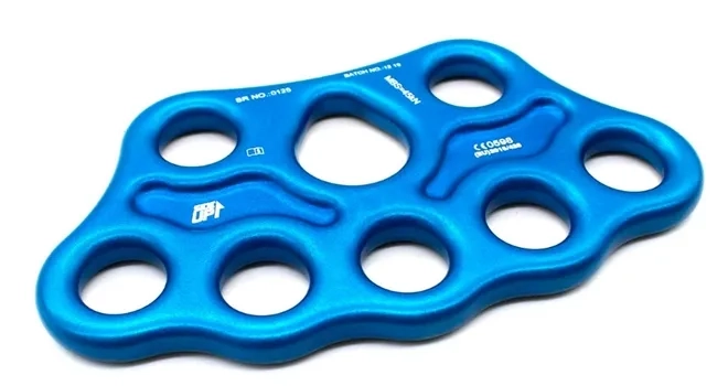 Placa de Ancoragem 5+3 furos em Alumínio de Alta Resistência 45kN Sideup SU1423