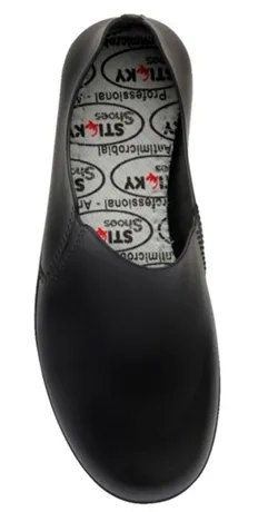 Tênis de Segurança Feminino STW Woman Sticky Shoes Preto CA 44589