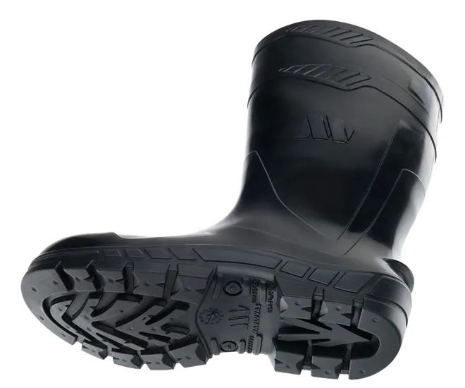 Bota de Pvc Marluvas Preta Cano Alto 32cm Com Biqueira e Palmilha de Aço Linha All Work 100AWORKF-CA-PR-A-PA CA 40793