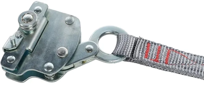 Trava-Quedas em Aço Carbono Com Extensor Para Corda de 12mm Camper 3202
