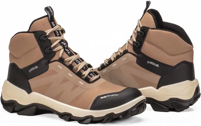 Bota de Segurança Estival Future Sand HB4000 Linha Hybrid Com Bico Composite CA 47901
