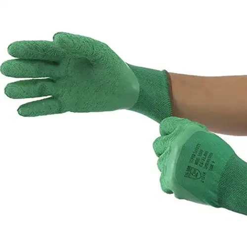 Luva de Segurança Super Safety 3/4 SS1009 com Revestimento em Látex Corrugado Para Serviços Gerais CA 31895