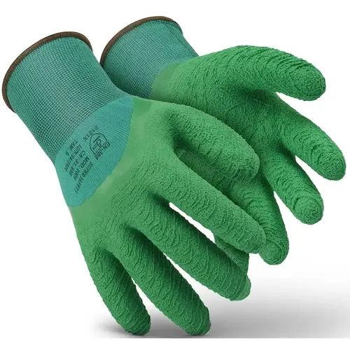 Luva de Segurança Super Safety 3/4 SS1009 com Revestimento em Látex Corrugado Para Serviços Gerais CA 31895