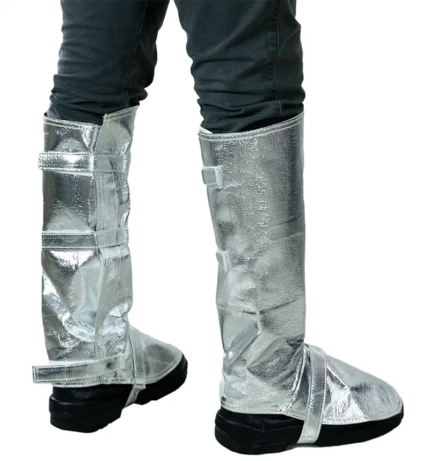 Perneira Carbono Aluminizada Benetherm para Calor Radiante e Respingos de Metais em Fusão 1400°C CA 38355