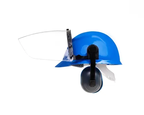 Capacete Camper Avant Rotor + Protetor Facial + Abafador Kit 3 em 1 Completo C·200 ECO CA 34414