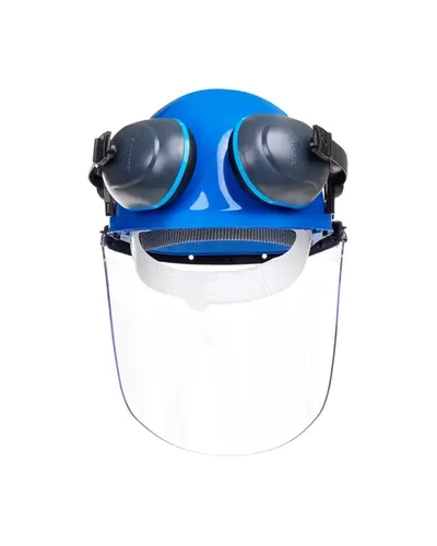 Capacete Camper Avant Rotor + Protetor Facial + Abafador Kit 3 em 1 Completo C·200 ECO CA 34414