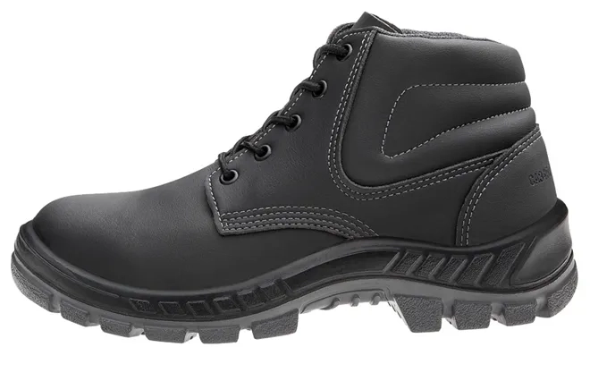 Bota de Segurança de Amarrar Marluvas 70B22A de Microfibra e Bico de Aço CA 34527