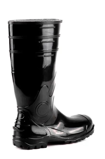 Bota de PVC Impermeável Preta Cano Longo Acqua Lev Bracol CA 37455
