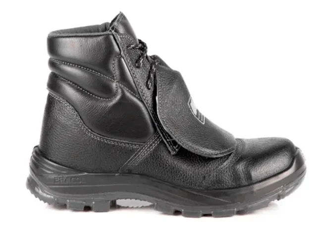 Bota Bracol Titan 5818BMMB1662EL Tipo Manobreiro NR10, Metatarso,  Composite, Antiperfuro e Alta Temperatura CA 30838