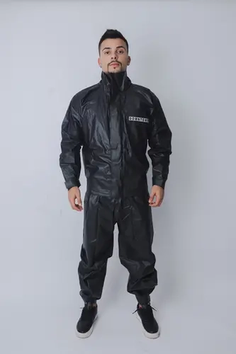Conjunto para Motociclistas de PVC Impermeável com Refletivos Maicol