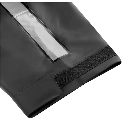 Conjunto Impermeável Para Motociclista em PVC Preto com Refletivo Delta Plus