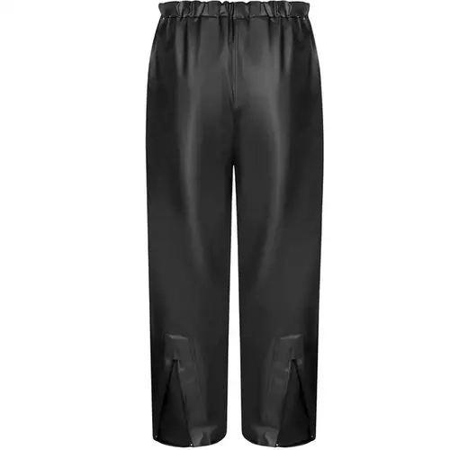 Conjunto Impermeável Para Motociclista em PVC Preto com Refletivo Delta Plus