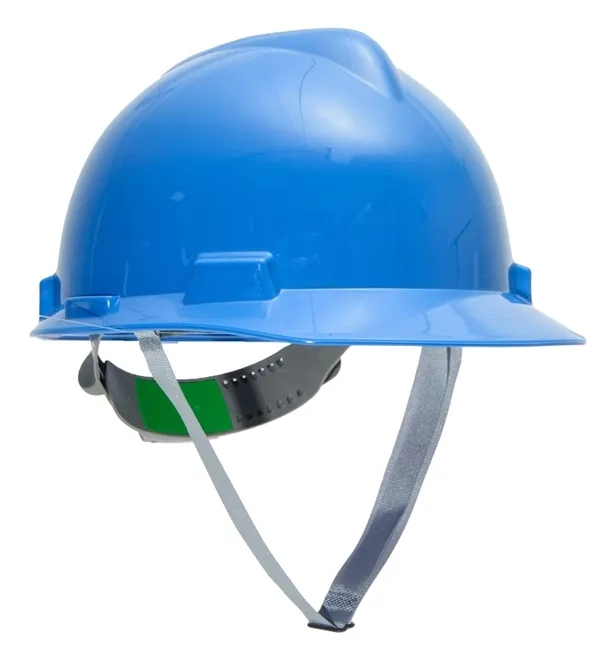 Capacete MSA V-GARD Completo Com Suspensão Push Key e Jugular Classe B CA 498
